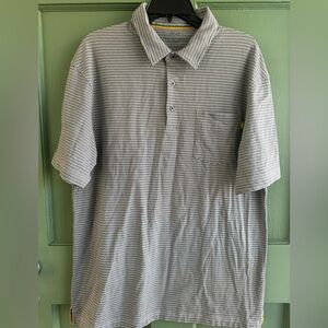 Marsh Wear Men Striped Polo Shirt